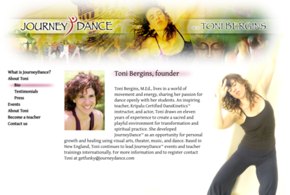 [image of upcoming design for journeydance.com]
