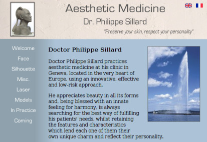 [image of esthetique-medicale.ch design]
